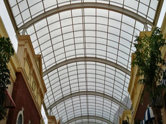 怀化屋面网架顶棚吊装方案